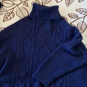 Navy Aerie Turtleneck